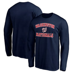 Washington Nationals Team Heart & Soul Long Sleeve T-Shirt Discount