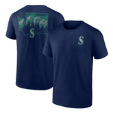 Seattle Mariners Team Hometown Collection Washington State T-Shirt Outlet