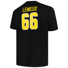 Mario Lemieux Pittsburgh Penguins Mitchell & Ness Big & Tall Name & Number T-Shirt - Black | NHL Lifestyle