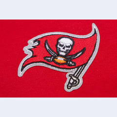 Tampa Bay Buccaneers Pro Standard Women's Ombre Wordmark Classic Cropped Tank Top - Red - NFL
