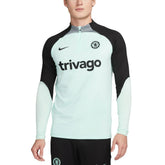 Nike - Chelsea Strike Drill 2023/24 Performance Quarter-Zip Long Sleeve Top - Mint