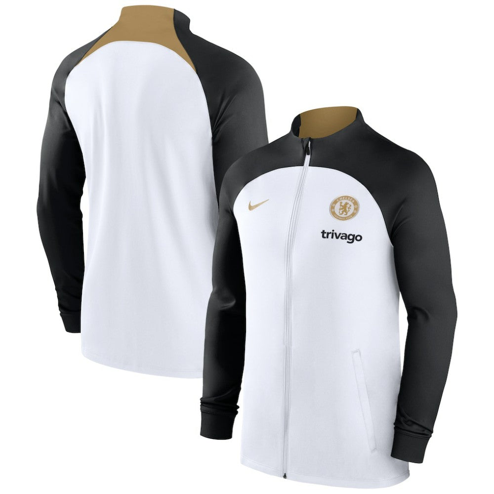 Nike - Chelsea 2023/24 Strike Raglan Performance Full-Zip Track Jacket - White