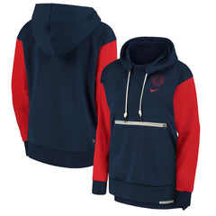Nike - Paris Saint-Germain Women's Standard Issue Pullover Hoodie - Navy/Red