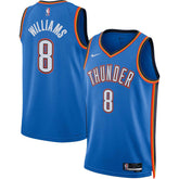 Nike Jalen Williams Oklahoma City Thunder Unisex Swingman Jersey Icon Edition Blue