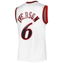 Mitchell & Ness Allen Iverson Philadelphia 76ers 2002/03 Hardwood Classics Swingman Jersey White