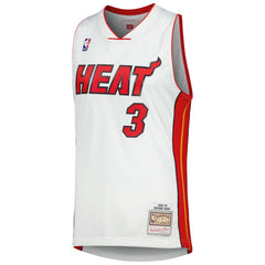 Mitchell & Ness Dwyane Wade Miami Heat 2005/06 Hardwood Classics Swingman Jersey White