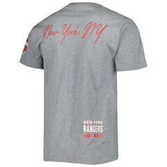 New York Rangers Mitchell & Ness City Collection T-Shirt - Heather Gray | NHL sale