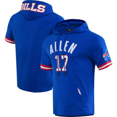 Josh Allen Buffalo Bills Pro Standard Player Name & Number Hoodie T-Shirt - Royal - NFL