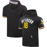 Justin Jefferson Minnesota Vikings Pro Standard Player Name & Number Hoodie T-Shirt - Black - NFL