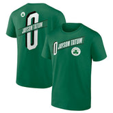 Jayson Tatum Boston Celtics Full-Court Press Name & Number T-Shirt Green