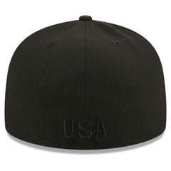 New Era - USMNT New Era Text 59FIFTY Fitted Hat - Black