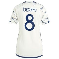 Adidas - Jorginho Italy National Team Women's 2023 Away Replica Jersey - White