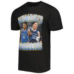 Ja Morant & Desmond Bane Memphis Grizzlies Stadium Essentials Unisex Player Duo T-Shirt Black