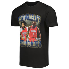 Zion Williamson & Brandon Ingram New Orleans Pelicans Stadium Essentials Unisex Player Duo T-Shirt Black