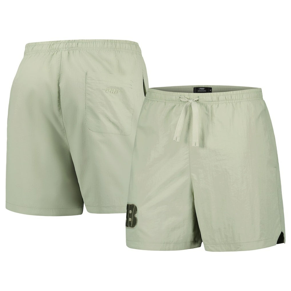 Cincinnati Bengals Pro Standard Neutrals 2.0 Woven Shorts - Light Green - NFL