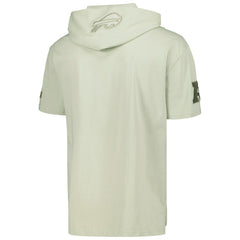 Buffalo Bills Pro Standard Neutrals Short Sleeve Pullover Hoodie - Light Green - NFL