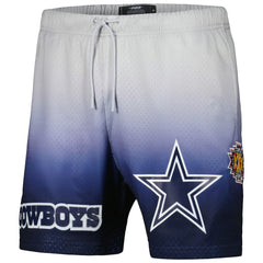 Dallas Cowboys Pro Standard Ombre Mesh Shorts - Navy/Silver - NFL