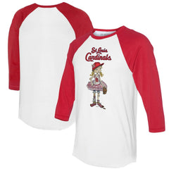 St. Louis Cardinals Tiny Turnip Women's Babes 3/4-Sleeve Raglan T-Shirt for sale