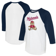 Washington Nationals Tiny Turnip Women's Teddy Boy 3/4-Sleeve Raglan T-Shirt Near Me