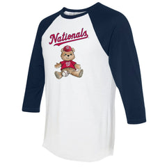 Washington Nationals Tiny Turnip Women's Teddy Boy 3/4-Sleeve Raglan T-Shirt Near Me