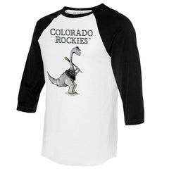 Colorado Rockies Tiny Turnip Women's Bronto 3/4-Sleeve Raglan T-Shirt for sale