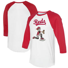 Cincinnati Reds Tiny Turnip Women's Caleb 3/4-Sleeve Raglan T-Shirt Online