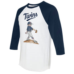 Minnesota Twins Tiny Turnip Women's Clemente 3/4-Sleeve Raglan T-Shirt for sale