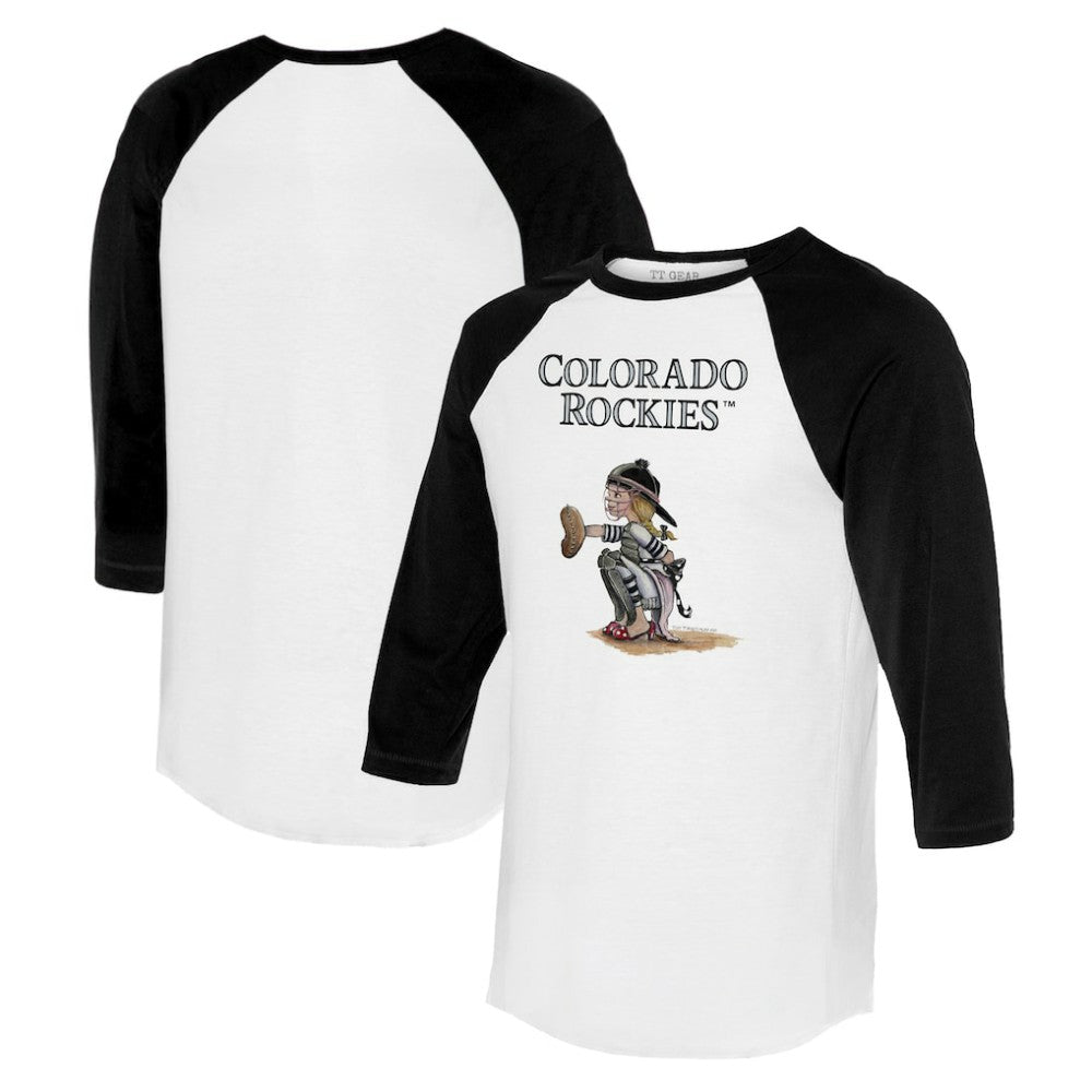 Colorado Rockies Tiny Turnip Women's Kate 3/4-Sleeve Raglan T-Shirt Near Me