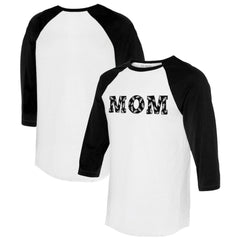 Chicago White Sox Tiny Turnip Women's Logo Mom 3/4-Sleeve Raglan T-Shirt Sale