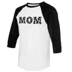 Chicago White Sox Tiny Turnip Women's Logo Mom 3/4-Sleeve Raglan T-Shirt Sale