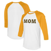 San Diego Padres Tiny Turnip Women's Logo Mom 3/4-Sleeve Raglan T-Shirt Sale