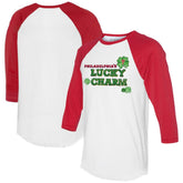 Philadelphia Phillies Tiny Turnip Women's Lucky Charm 3/4-Sleeve Raglan T-Shirt Discount