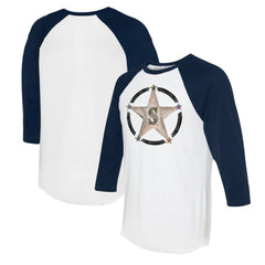 Seattle Mariners Tiny Turnip Women's Military Star 3/4-Sleeve Raglan T-Shirt Sale