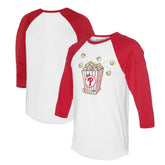 Philadelphia Phillies Tiny Turnip Women's Popcorn 3/4-Sleeve Raglan T-Shirt Discount