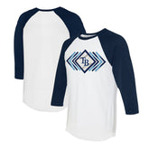 Tampa Bay Rays Tiny Turnip Women's Prism Arrows 3/4-Sleeve Raglan T-Shirt for sale