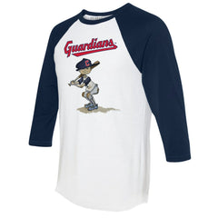 Cleveland Guardians Tiny Turnip Women's Slugger 3/4-Sleeve Raglan T-Shirt for sale