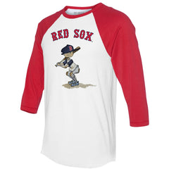 Boston Red Sox Tiny Turnip Women's Slugger 3/4-Sleeve Raglan T-Shirt Outlet