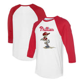 Philadelphia Phillies Tiny Turnip Women's Slugger 3/4-Sleeve Raglan T-Shirt Online
