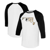 Baltimore Orioles Tiny Turnip Unisex State Outline 3/4-Sleeve Raglan T-Shirt Outlet