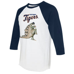 Detroit Tigers Tiny Turnip Unisex Stega 3/4-Sleeve Raglan T-Shirt for sale