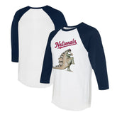 Washington Nationals Tiny Turnip Unisex Stega 3/4-Sleeve Raglan T-Shirt Online