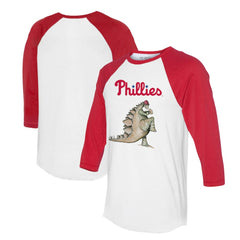 Philadelphia Phillies Tiny Turnip Unisex Stega 3/4-Sleeve Raglan T-Shirt Outlet