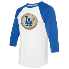 Los Angeles Dodgers Tiny Turnip Unisex Stitched Baseball 3/4-Sleeve Raglan T-Shirt for sale