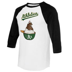 Athletics Tiny Turnip Unisex Sundae Helmet 3/4-Sleeve Raglan T-Shirt Near Me
