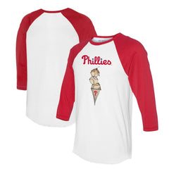 Philadelphia Phillies Tiny Turnip Unisex Triple Scoop 3/4-Sleeve Raglan T-Shirt Near Me