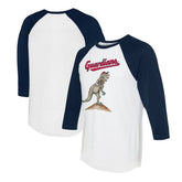 Cleveland Guardians Tiny Turnip Unisex TT Rex 3/4-Sleeve Raglan T-Shirt Discount