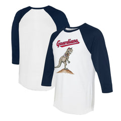 Cleveland Guardians Tiny Turnip Unisex TT Rex 3/4-Sleeve Raglan T-Shirt Discount