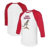 St. Louis Cardinals Tiny Turnip Unisex TT Rex 3/4-Sleeve Raglan T-Shirt Online