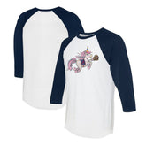 Atlanta Braves Tiny Turnip Unisex Unicorn 3/4-Sleeve Raglan T-Shirt Near Me