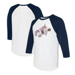 Cleveland Guardians Tiny Turnip Unisex Unicorn 3/4-Sleeve Raglan T-Shirt for sale